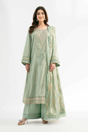 Nishat Linen 3 Piece - Digital Printed Embroidered Suit - 42501860 Online Shopping